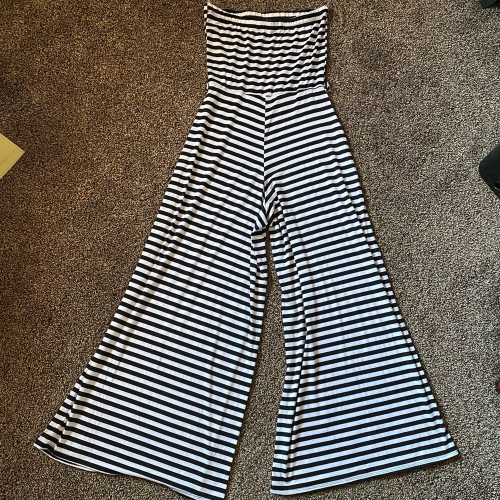 Black and White Jumpsuit